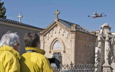 Cabre Junqueras continua registrant els cementiris en vídeo amb el del Masnou