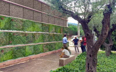 El cementerio de Roques Blanques pone en marcha los nichos verdes, nueva iniciativa para revitalizar las sepulturas verticales