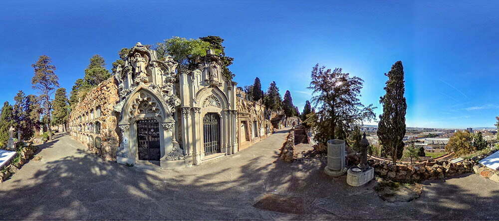 Cementiris en 360° – Projecte de PANASEF per donar a conèixer el patrimoni dels cementiris