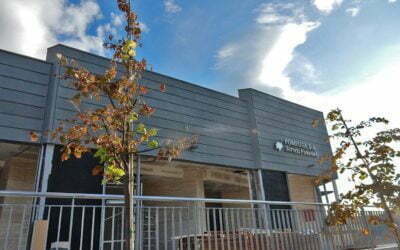 La construcció de l’edifici de serveis funeraris de Pomfusa a Esparreguera entra en la recta final