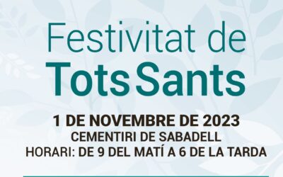 Torra Serveis Funeraris: Per Tots Sants, homenatge i memòria