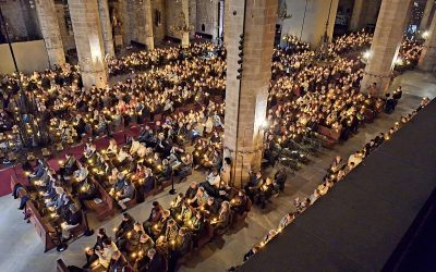Més de 2.000 persones acomiaden els seus éssers estimats a la Missa Funeral de Mémora a Santa Maria del Mar