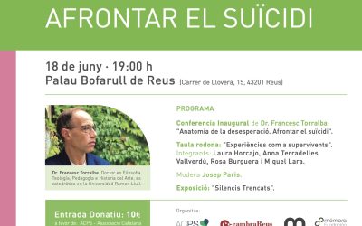 Fundació Mémora celebra una jornada per abordar la prevenció del suïcidi a Reus